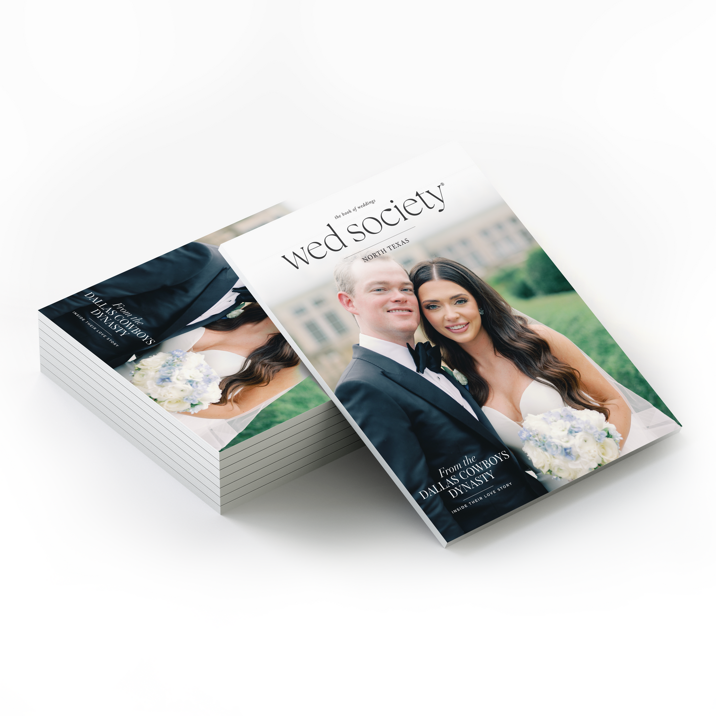 2025 Wed Society® North Texas Book of Weddings (Bulk - 10 Magazines)