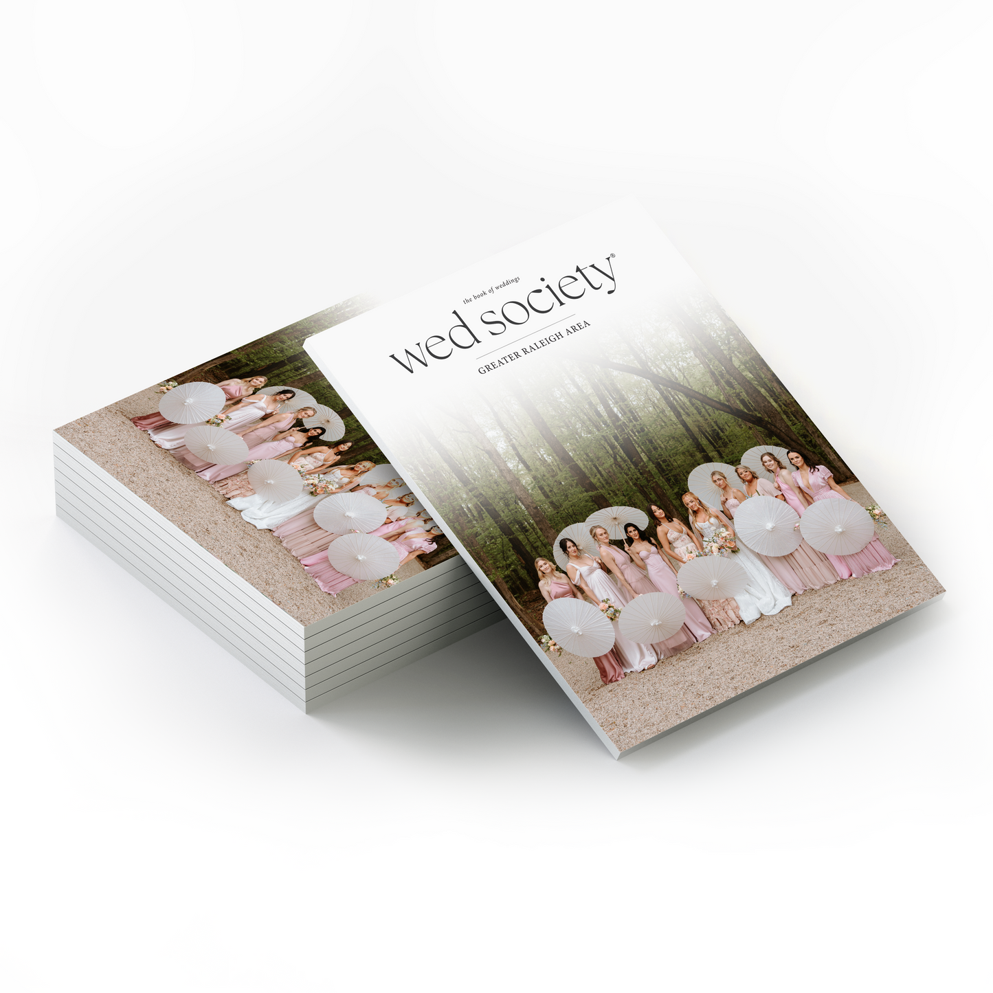 2026 Wed Society® Greater Raleigh Area Book of Weddings (Bulk - 5 Magazines)