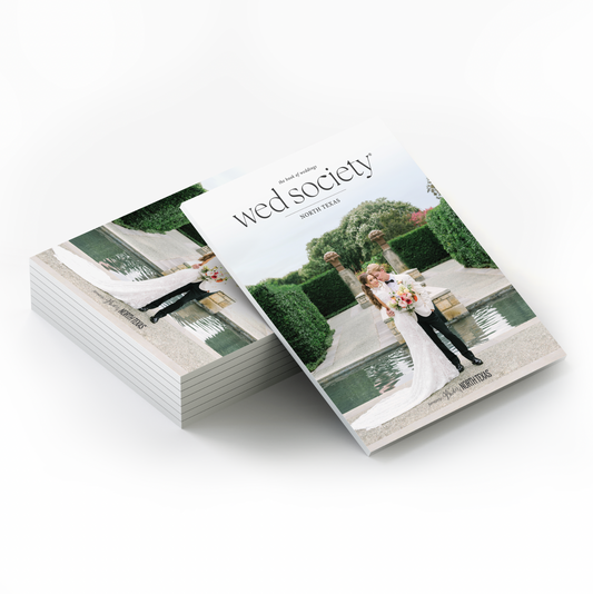 2024 Wed Society® North Texas Book of Weddings (Bulk - 10 Magazines)