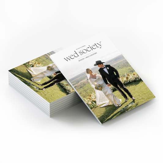 2023 Wed Society® Austin Book of Weddings (Bulk - 10 Magazines)