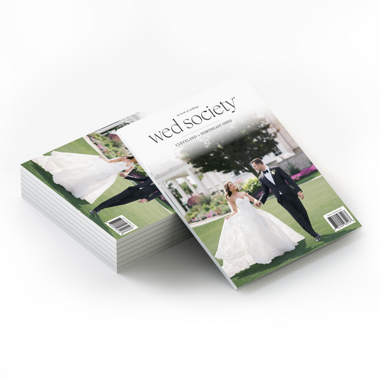 2026 Wed Society® Cleveland + Northeast Ohio Book of Weddings (Bulk - 10 Magazines)