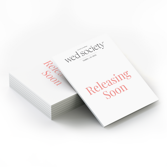 2026 Wed Society® Tampa + St. Pete Book of Weddings (Bulk - 10 Magazines)