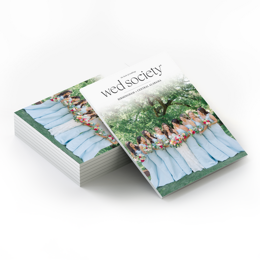 2025 Wed Society® Birmingham + Central Alabama Book of Weddings (Bulk - 10 Magazines)