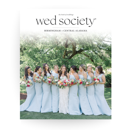 2025 Wed Society® Birmingham + Central Alabama Book of Weddings
