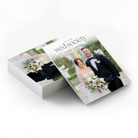 2025 Wed Society® Delaware + Eastern Shore Book of Weddings (Bulk - 10 Magazines)