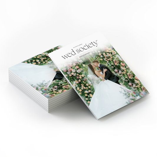 2026 Wed Society® Indianapolis Book of Weddings (Bulk - 10 Magazines)