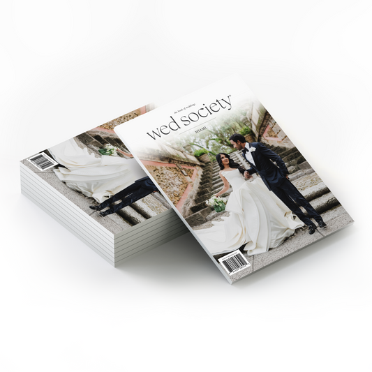2026 Wed Society® Miami Book of Weddings (Bulk - 10 Magazines)