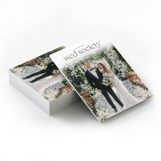 2025 Wed Society® Nashville Book of Weddings (Bulk - 13 Magazines)