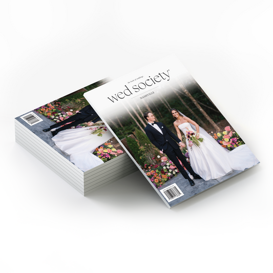 2026 Wed Society® Nashville Book of Weddings (Bulk - 10 Magazines)