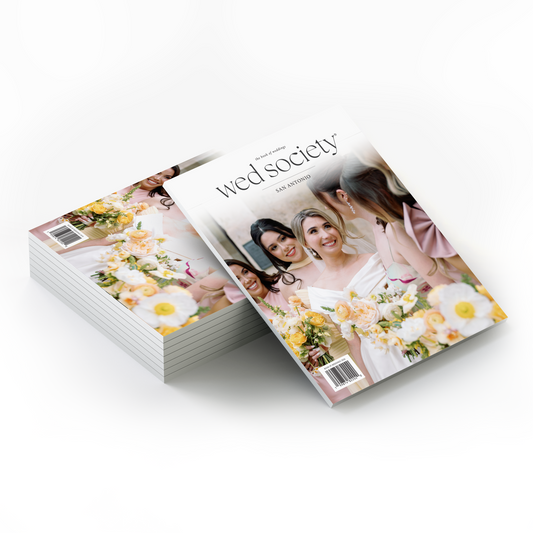 2026 Wed Society® San Antonio Book of Weddings (Bulk - 5 Magazines)