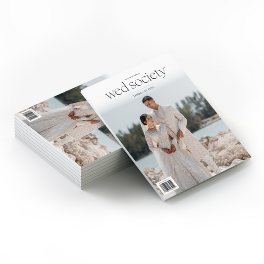2026 Wed Society® Tampa + St. Pete Book of Weddings (Bulk - 10 Magazines)