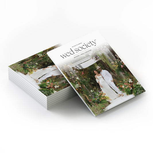 2024 Wed Society® Austin Book of Weddings (Bulk - 10 Magazines)